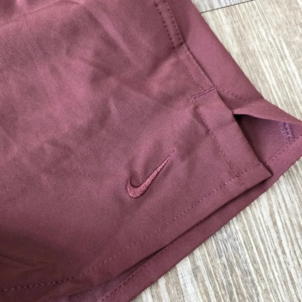 Nike Unlimited Versatile Training Gym Shorts Men's Medium M Maroon DV9336-844